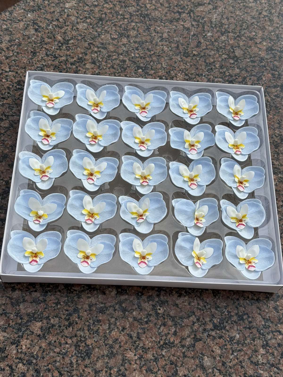 Блакитна орхідея ЛЮКС з мила
